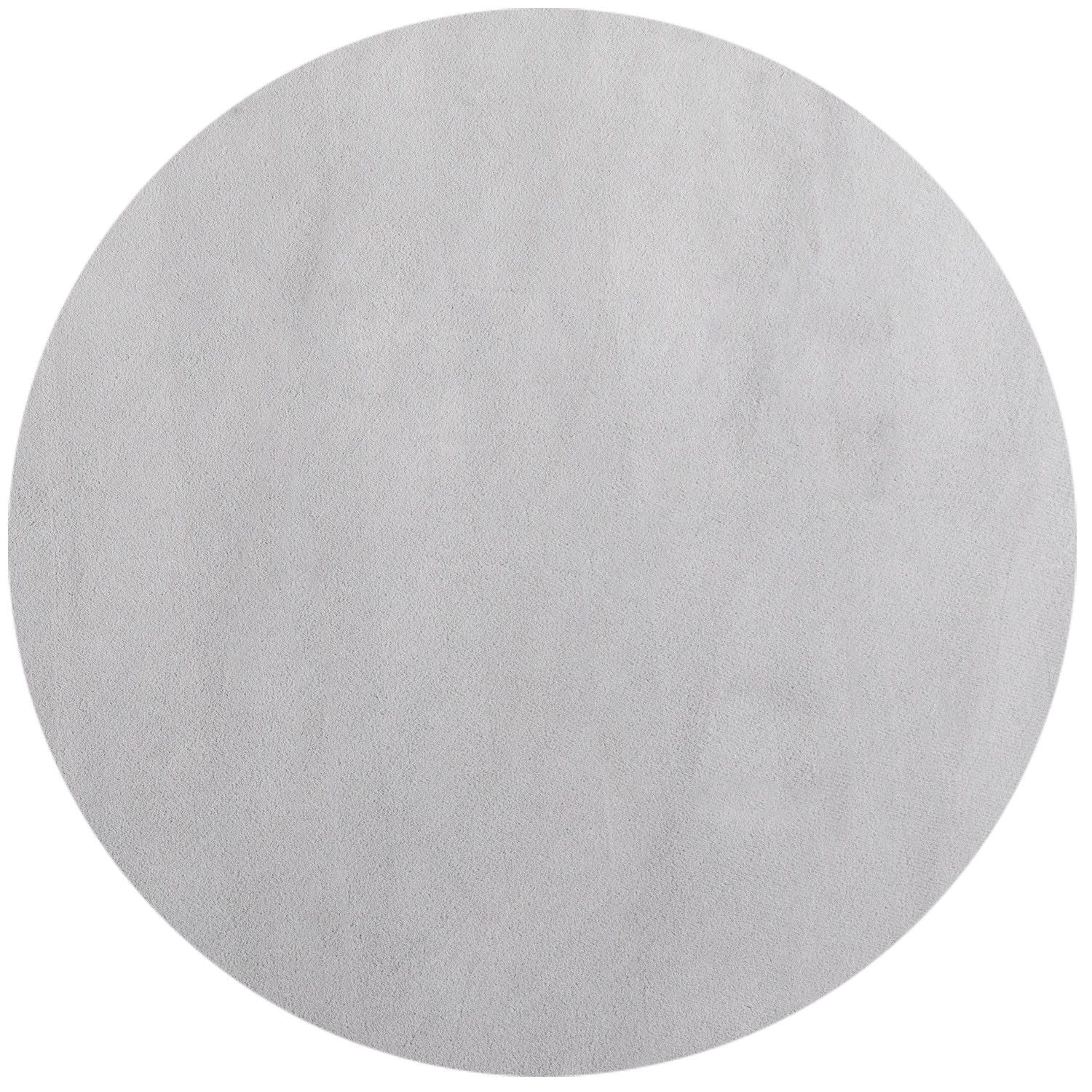 Kurzflorteppiche, Unicolor - Einfarbig, Farbe Silber, Teppich für Wohnzimmer, Rücken aus Anti-rutsch - Image 8