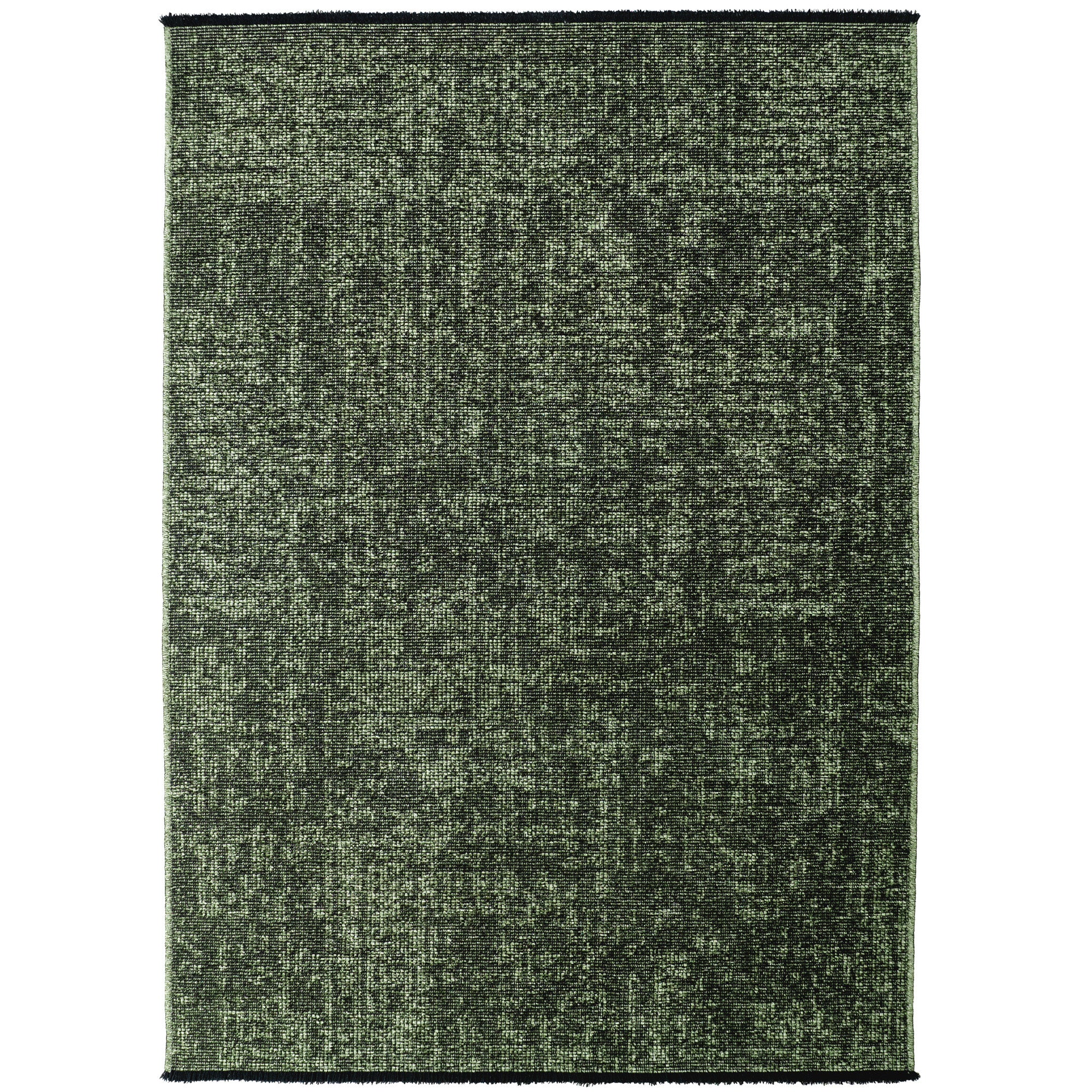 Baumwolle Chenille Teppich Läufer Grün 8x15 cm – Waschbar, Boho-Stil, Vintage Kelim, Kurzflor, Rutschfest & Weich, Einfarbig Meliert, Für Küche, Schlafzimmer & Flur - Image 2