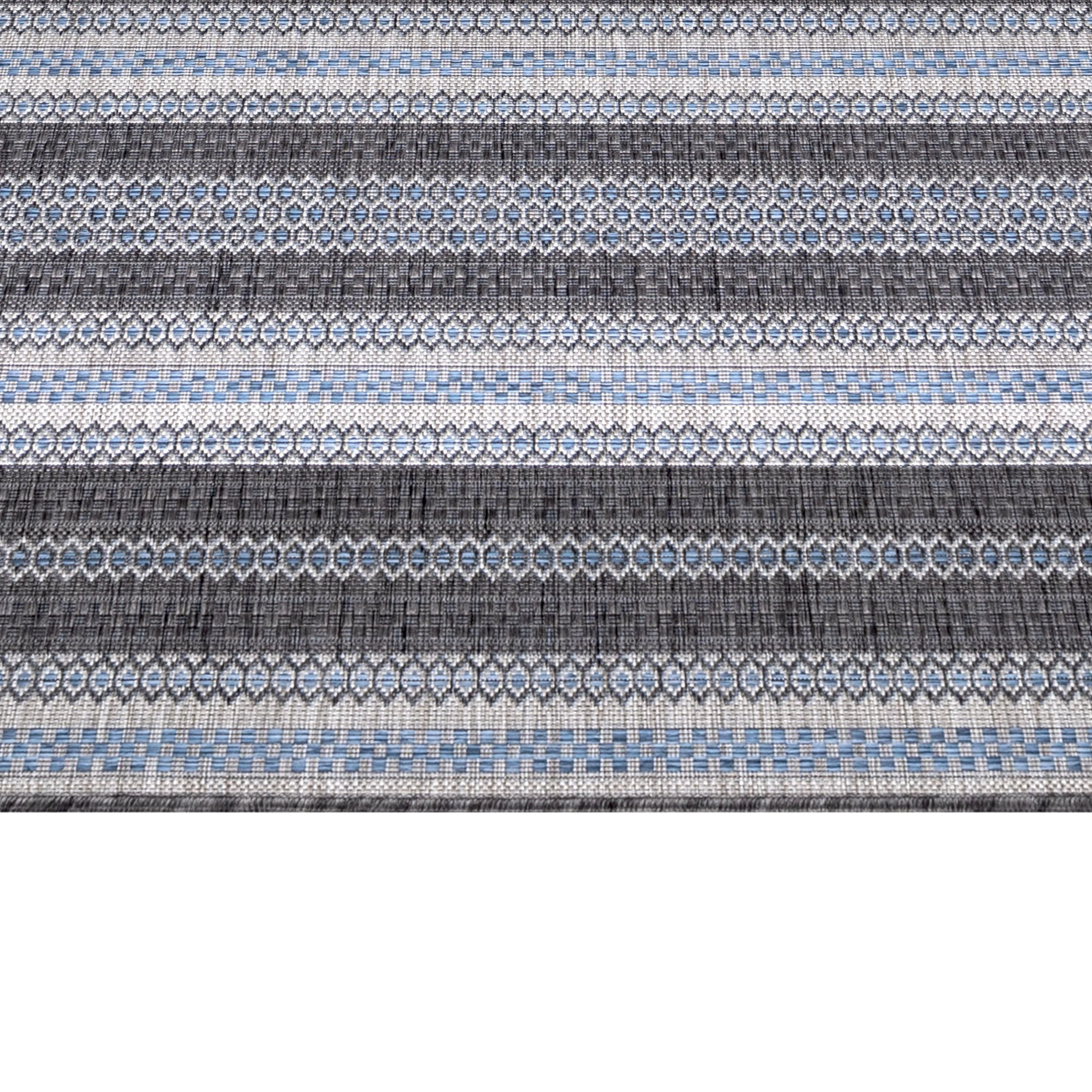 Outdoor Teppich mit Streifenmuster - Image 4