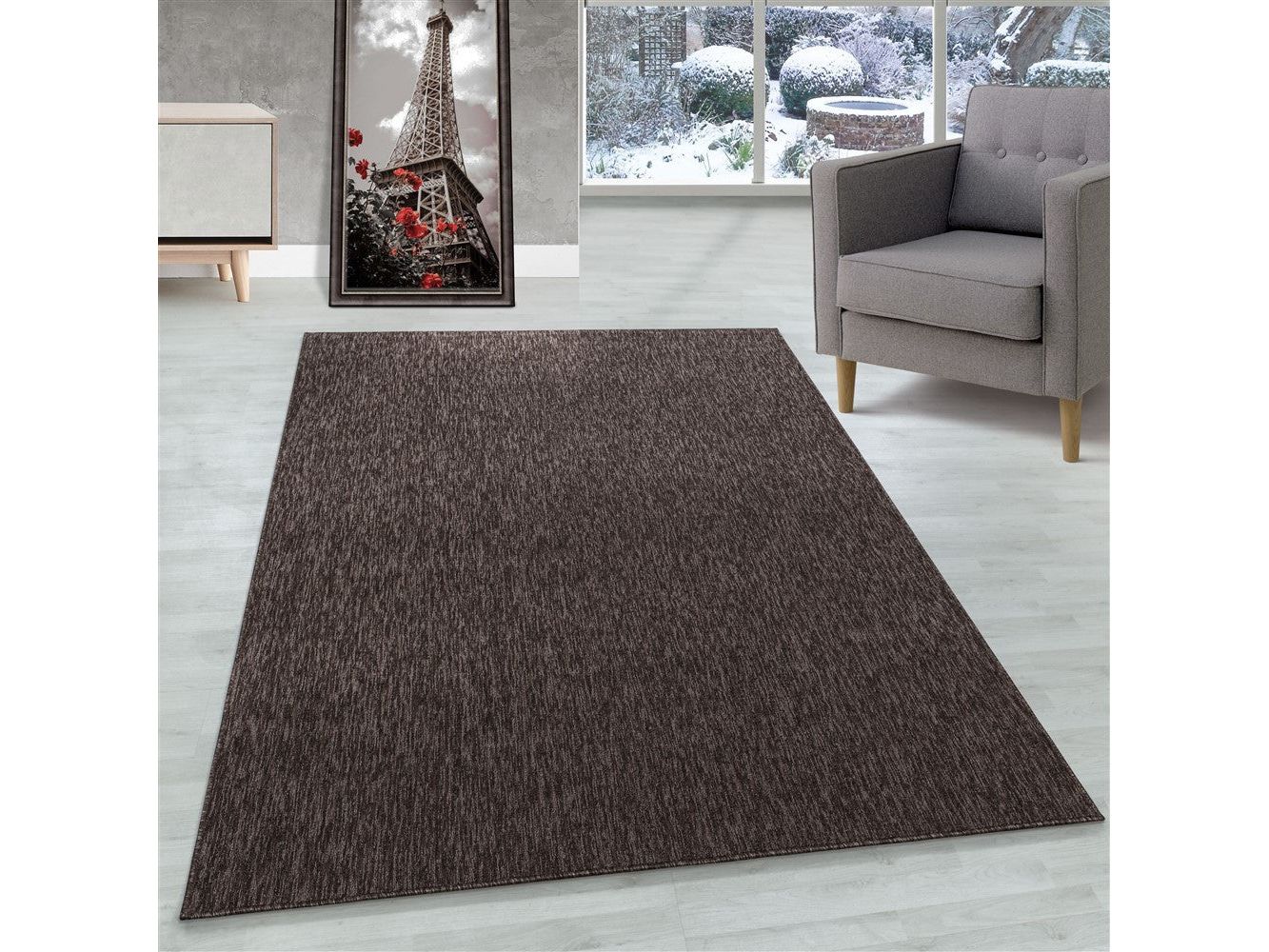 Moderner Teppich NIZZA – Flachflor, Pflegeleich - Image 3