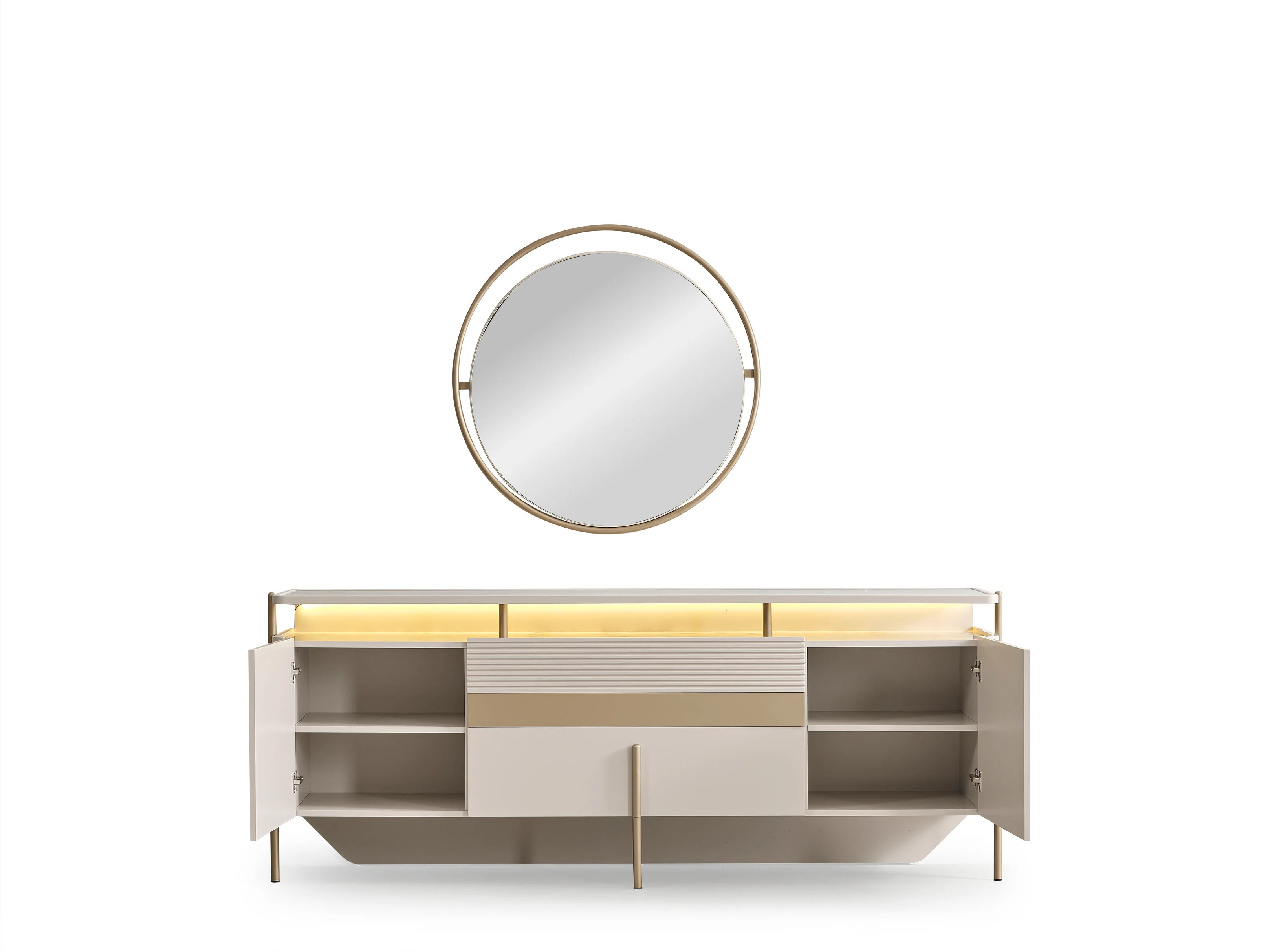 Vega Sideboard mit Spiegel - Image 4