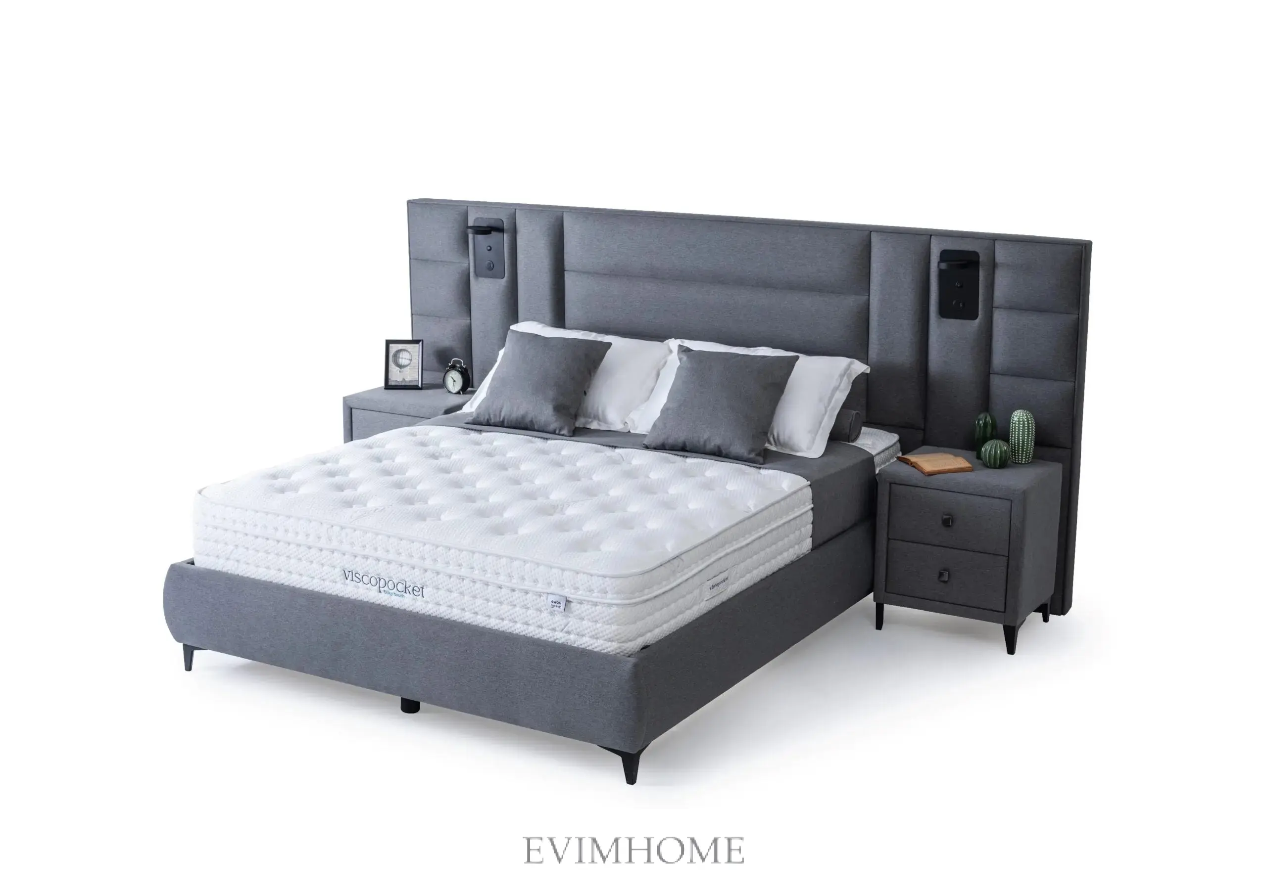 Anka Boxspringbett mit orthopädischer Matratze & Visco-Komfort - Image 3