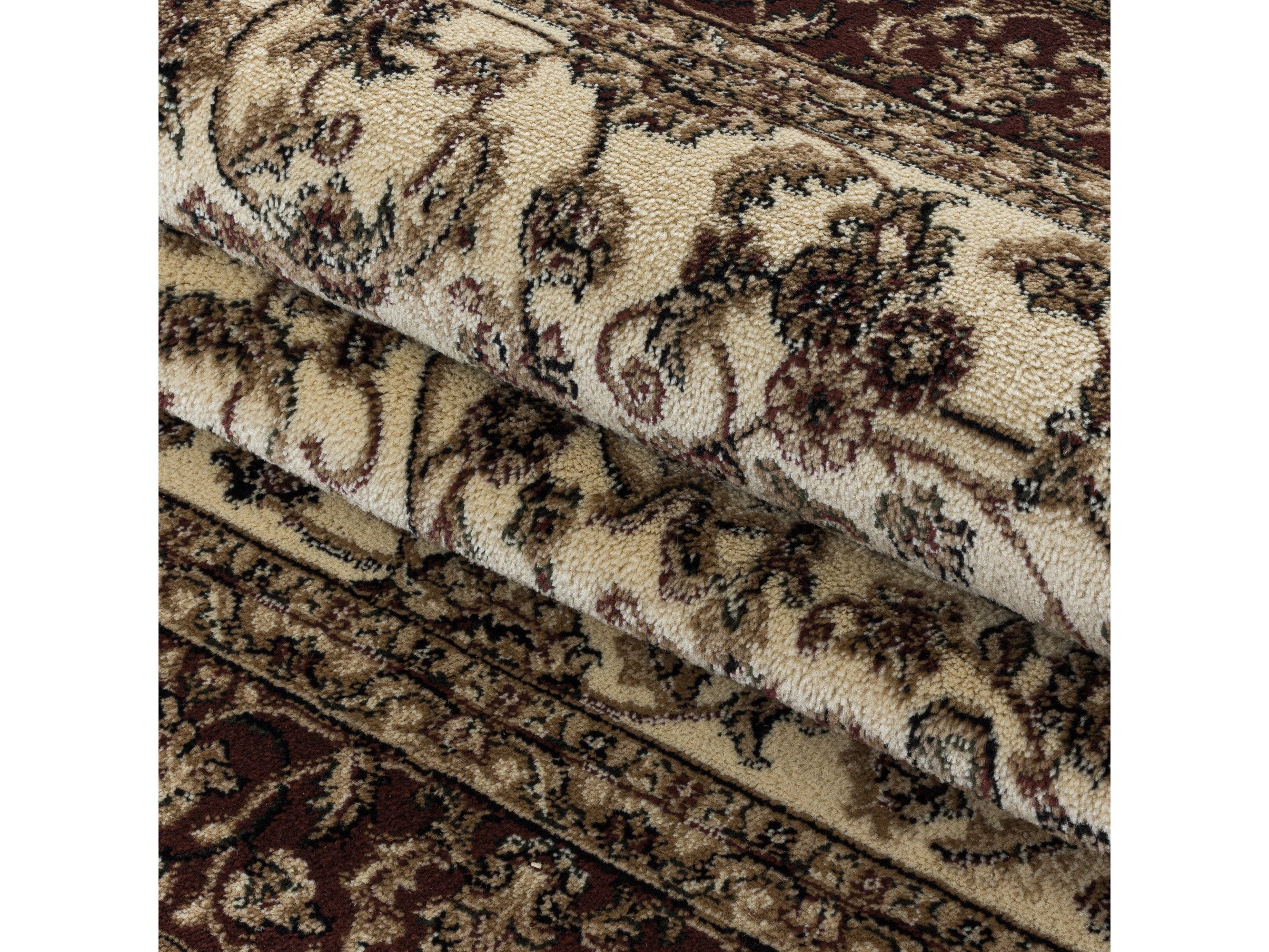 Wohnzimmer Teppich Orient Design: Klassisch Antik Rot - Image 6