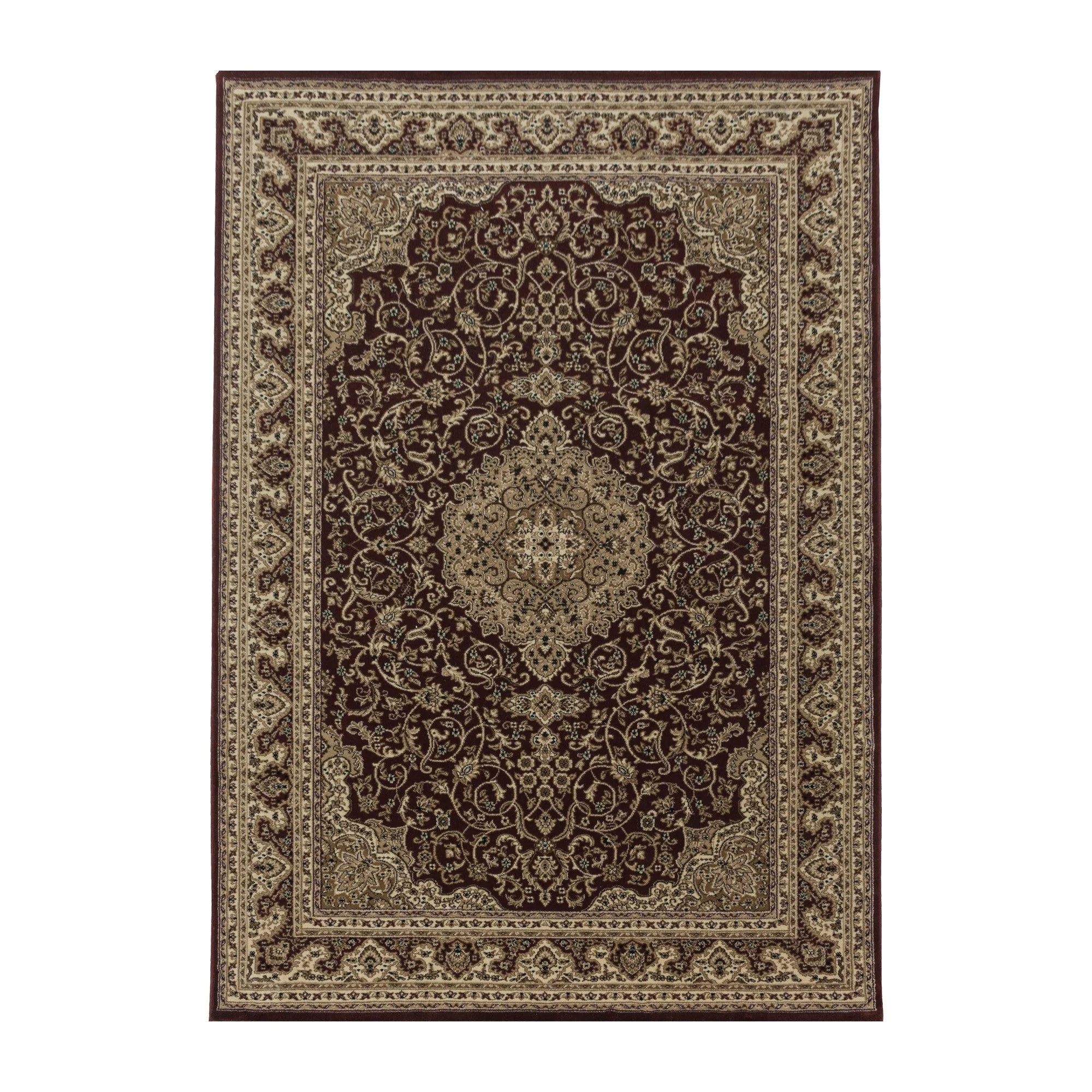 Wohnzimmer Teppich Kurzflor Orient Teppich Klassik Nain Design Antike - Image 2