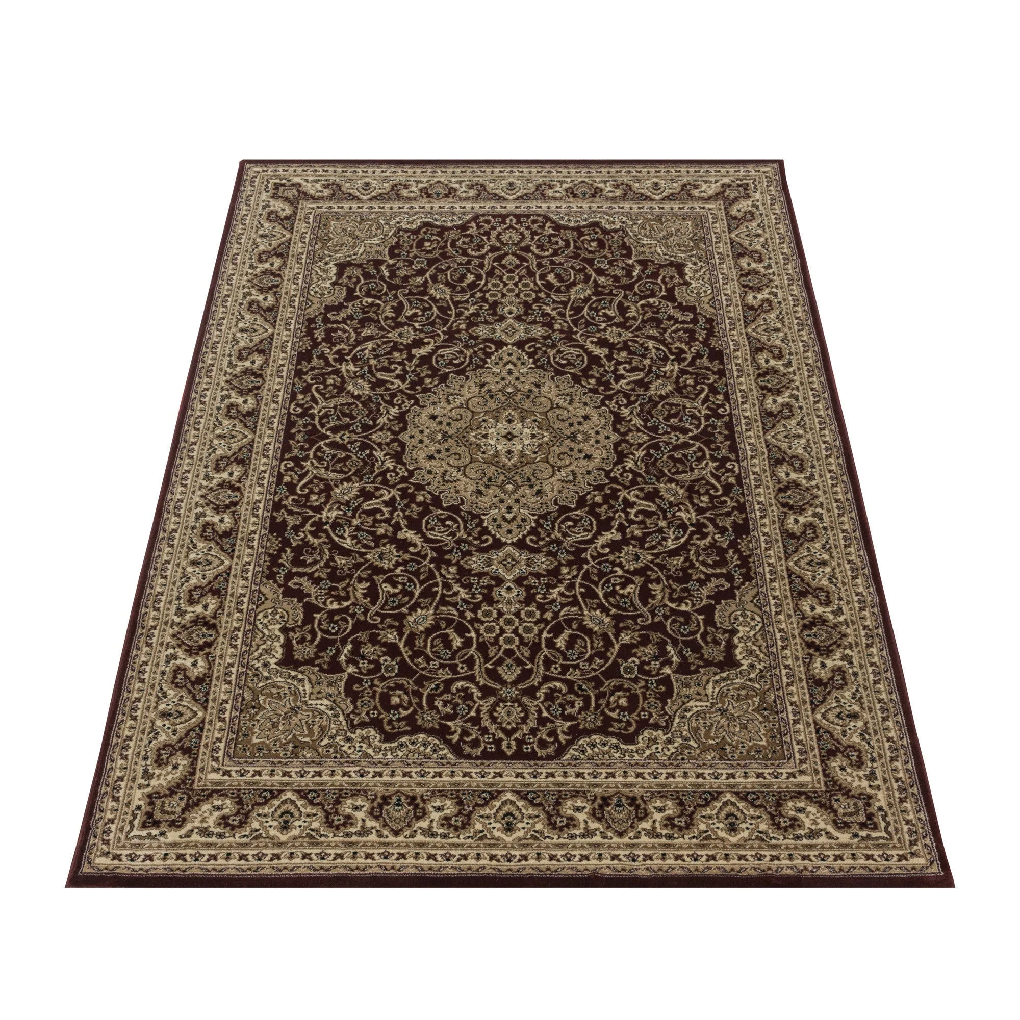 Wohnzimmer Teppich Kurzflor Orient Teppich Klassik Nain Design Antike - Image 3